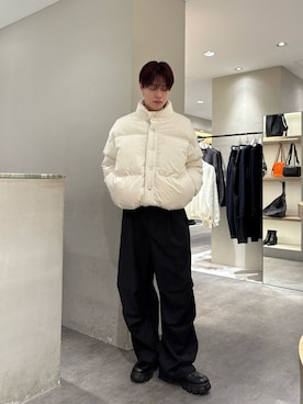 「Lui's（ルイス）のアイテム」を使った、樋渡樹季さん（メンズ・172cm）の冬コーディネート