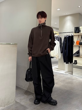 「Lui's（ルイス）のアイテム」を使った、樋渡樹季さん（メンズ・172cm）の冬コーディネート