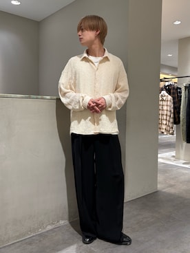 樋渡樹季さん（メンズ・172cm）の春コーディネート