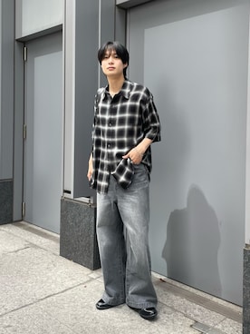 樋渡樹季さん（メンズ・172cm）の夏コーディネート