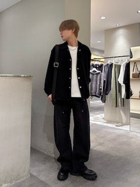 樋渡樹季さん（メンズ・172cm）の春コーディネート