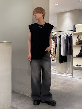 樋渡樹季さん（メンズ・172cm）の春コーディネート