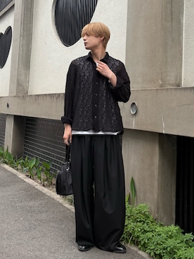 樋渡樹季さん（メンズ・172cm）の春コーディネート