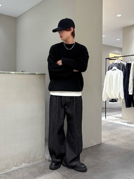 樋渡樹季さん（メンズ・172cm）の冬コーディネート