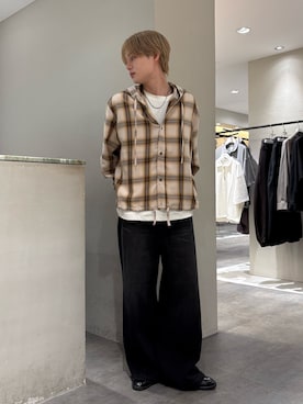樋渡樹季さん(メンズ・172cm)の春コーディネート