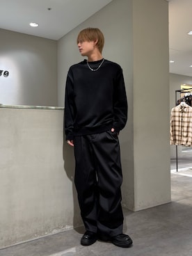 「Lui's（ルイス）のアイテム」を使った、樋渡樹季さん（メンズ・172cm）の春コーディネート