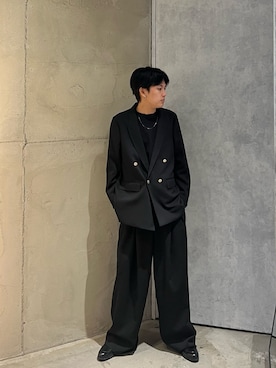 「tk.TAKEO KIKUCHI（ティーケータケオキクチ）のアイテム（シューズ）」を使った、ゆーさんさん（メンズ・180cm）の秋コーディネート