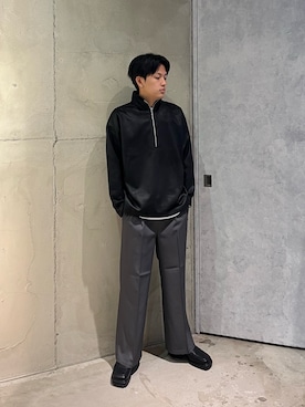 「tk.TAKEO KIKUCHI（ティーケータケオキクチ）のアイテム（シューズ）」を使った、ゆーさんさん（メンズ・180cm）の秋コーディネート