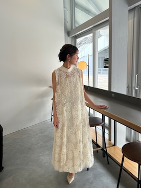 「Dorry Doll（ドリードール）のアイテム（ドレス）」を使った、aoiさん（レディース・165cm）の春コーディネート