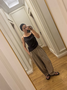 「for/c（フォーシー）のアイテム（パンツ）」を使った、tocotocohomeさん（レディース・171cm）の夏コーディネート