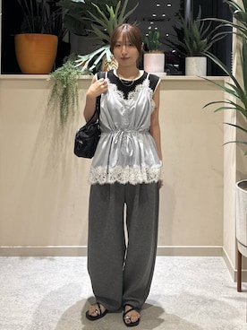 友合亜さん(レディース・156cm)の夏コーディネート