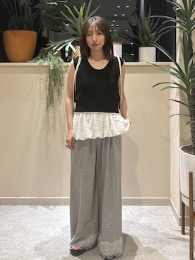 友合亜さん(レディース・156cm)の春コーディネート