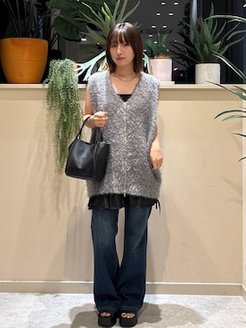 「アイテム（シューズ）」を使った、　友合亜さん（レディース・156cm・20代）の夏コーディネート