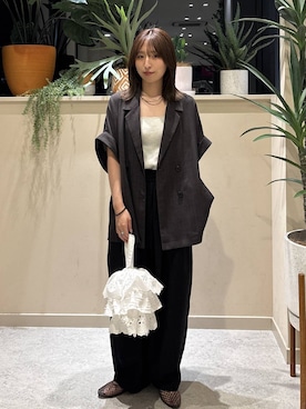 友合亜さん(レディース・156cm)の夏コーディネート
