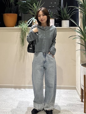 　友合亜さん（レディース・156cm）の春コーディネート