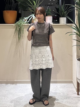 友合亜さん(レディース・156cm)の夏コーディネート
