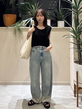 友合亜さん(レディース・156cm)の夏コーディネート