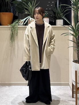 　友合亜さん（レディース・156cm）の冬コーディネート