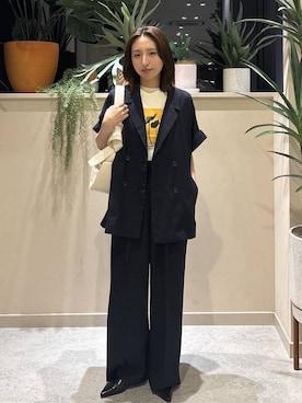友合亜さん(レディース・156cm)の春コーディネート