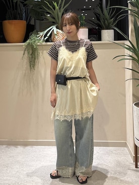 　友合亜さん（レディース・156cm）の夏コーディネート