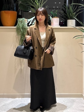 　友合亜さん（レディース・156cm）の秋コーディネート