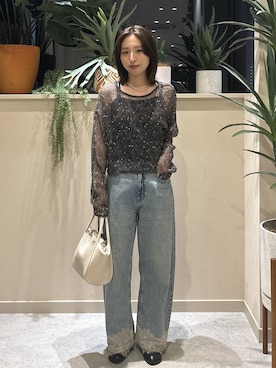 友合亜さん(レディース・156cm)の春コーディネート