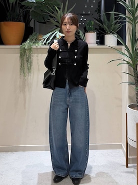 「ナチュラル」｜　友合亜さん（レディース・156cm）の秋コーディネート