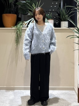 友合亜さん(レディース・156cm)の冬コーディネート