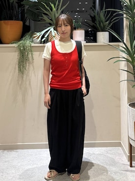 友合亜さん(レディース・156cm)の夏コーディネート