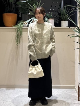 友合亜さん(レディース・156cm)の冬コーディネート