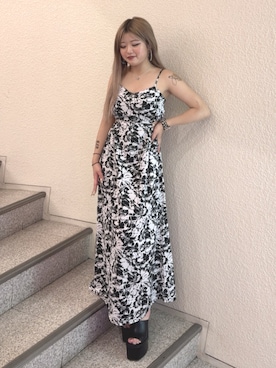 「海」｜「アイテム（ワンピース/ドレス）」を使った、aikaさん（レディース・150cm）の夏コーディネート