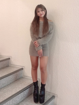 「アイテム（ブラジャー）」を使った、aikaさん（レディース・150cm）の秋コーディネート