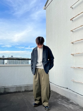 「MDR（エムディアール）のアイテム」を使った、はさん（メンズ・165cm）の秋コーディネート