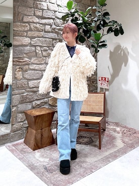 ゆりさん（レディース・159cm）の冬コーディネート