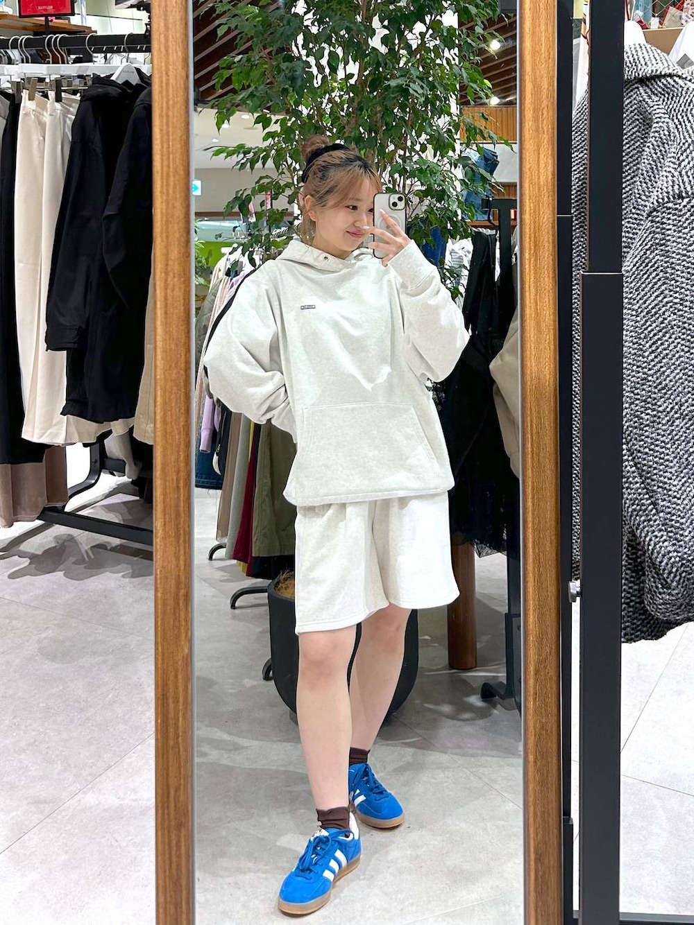 パーカー 「HEREIAM」SPRING READYフーディー レディース メンズ HEREIAM（ヘレイアム）の「【HEREIAM】SPRING READYフーディー