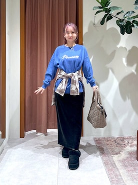 「HEREIAM（ヘレイアム）のアイテム」を使った、ゆりさん（レディース・159cm）の秋コーディネート