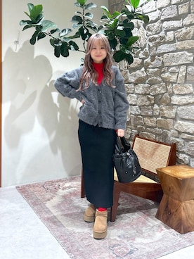 「HEREIAM（ヘレイアム）のアイテム」を使った、ゆりさん（レディース・159cm）の秋コーディネート