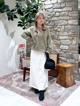 ゆりさん（レディース・159cm）の冬コーディネート