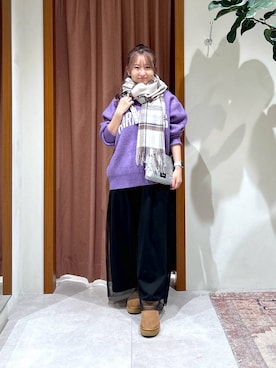 ゆりさん（レディース・159cm）の秋コーディネート
