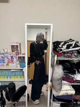 「アイテム（ポロシャツ）」を使った、ゆずれもんサイダー☆さん（メンズ・175cm）の秋コーディネート