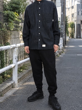 「WTAPS（ダブルタップス）のアイテム（トップス）」を使った、spokesさん（メンズ・174cm）の秋コーディネート