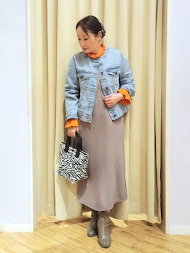 word.kumaさん（レディース・154cm）の冬コーディネート