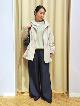 word.kumaさん（レディース・154cm）の春コーディネート