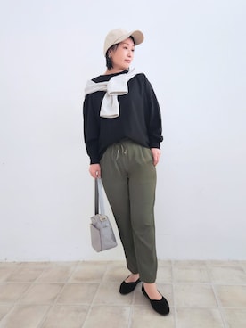 word.kumaさん（レディース・154cm）の春コーディネート