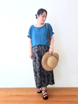 「ドレスキップ」｜word.kumaさん（レディース・154cm）の夏コーディネート