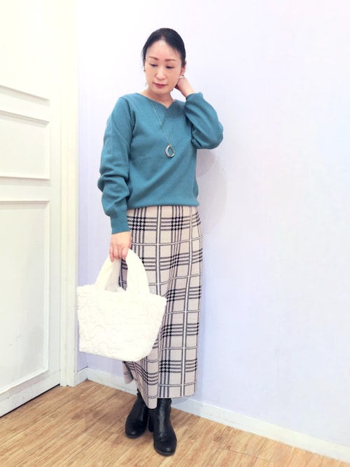 高レビュー/洗える/セットアップ可】 着る度うっとり もちもちチェック