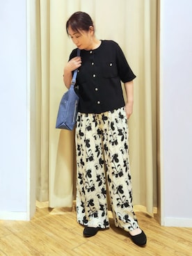 world.kumaさん（レディース・154cm）の春コーディネート