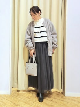 word.kumaさん（レディース・154cm）の冬コーディネート