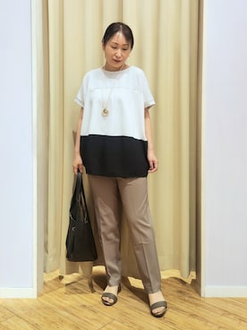 world.kumaさん（レディース・154cm）の春コーディネート