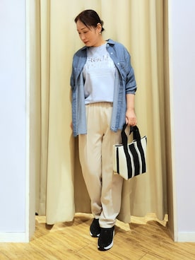 world.kumaさん(レディース・154cm)の春コーディネート